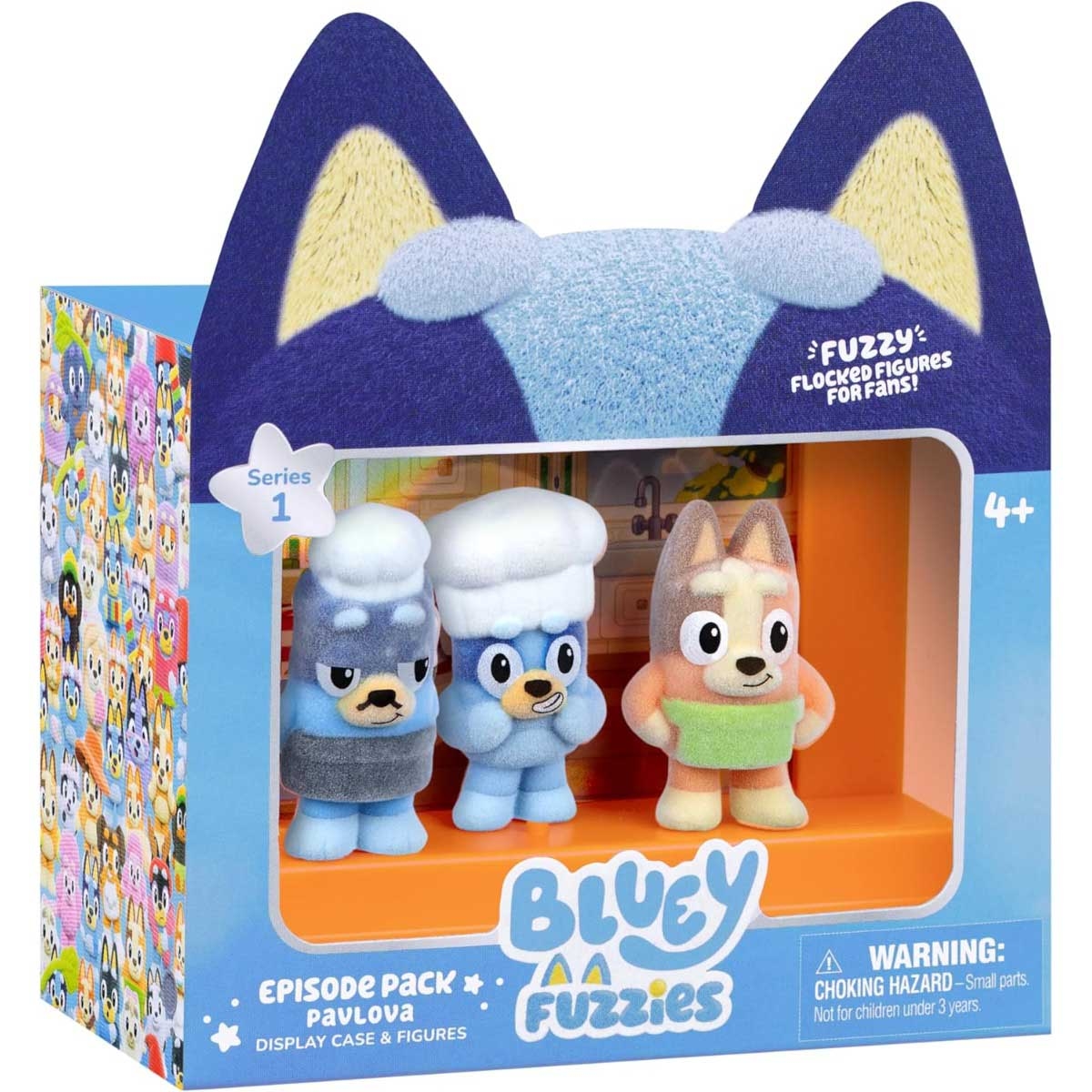 Bluey S14 W1 Fuzzies Pavlova Episode Playset Unisex, 5-7 Years