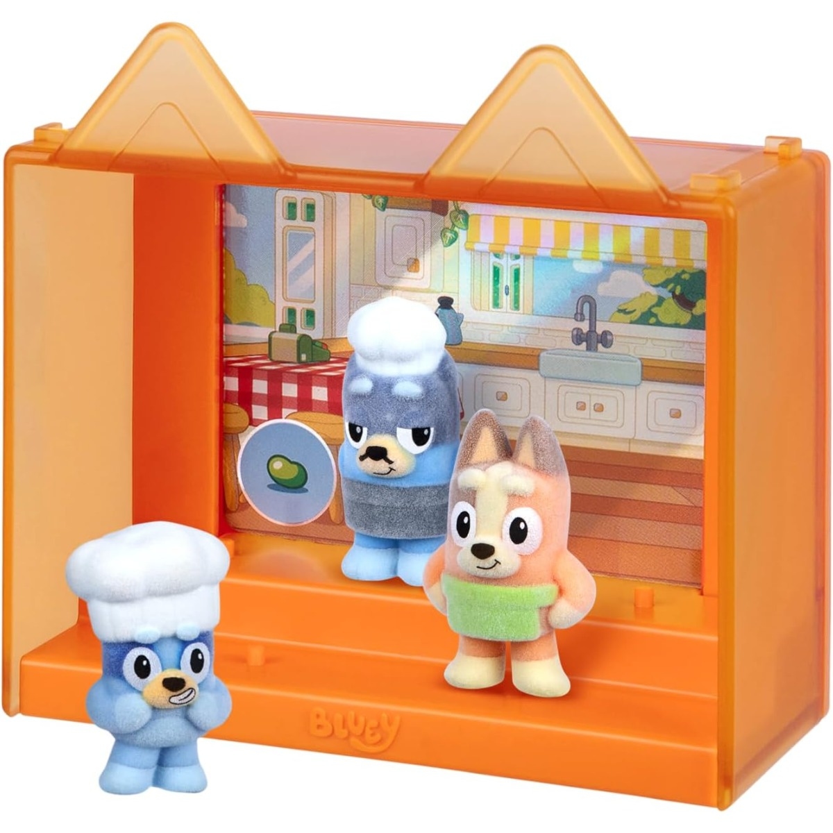 Bluey S14 W1 Fuzzies Pavlova Episode Playset Unisex, 5-7 Years