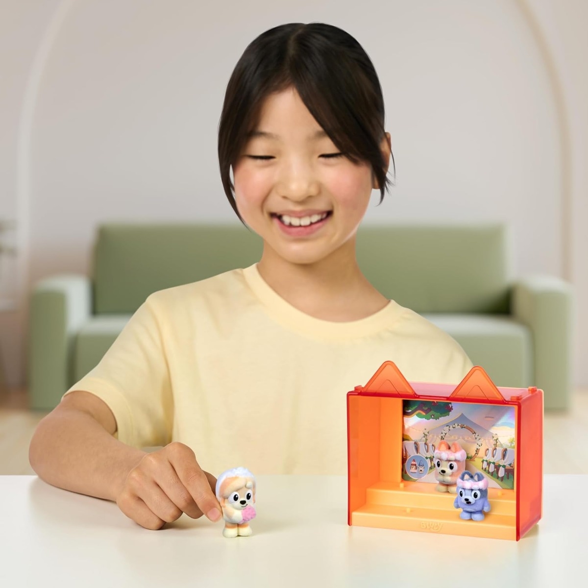 Bluey S14 W1 Fuzzies The Sign Episode Playset Unisex, 5-7 Years
