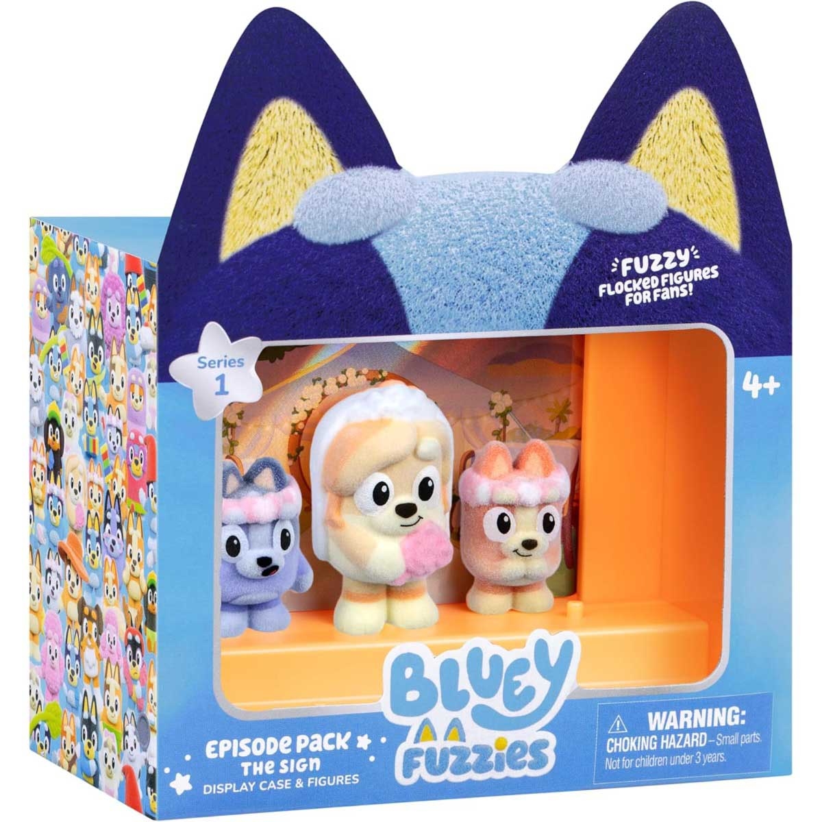 Bluey S14 W1 Fuzzies The Sign Episode Playset Unisex, 5-7 Years