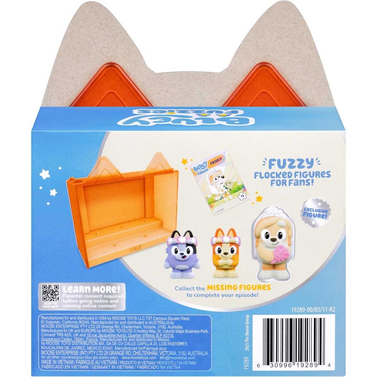 Bluey S14 W1 Fuzzies The Sign Episode Playset Unisex, 5-7 Years