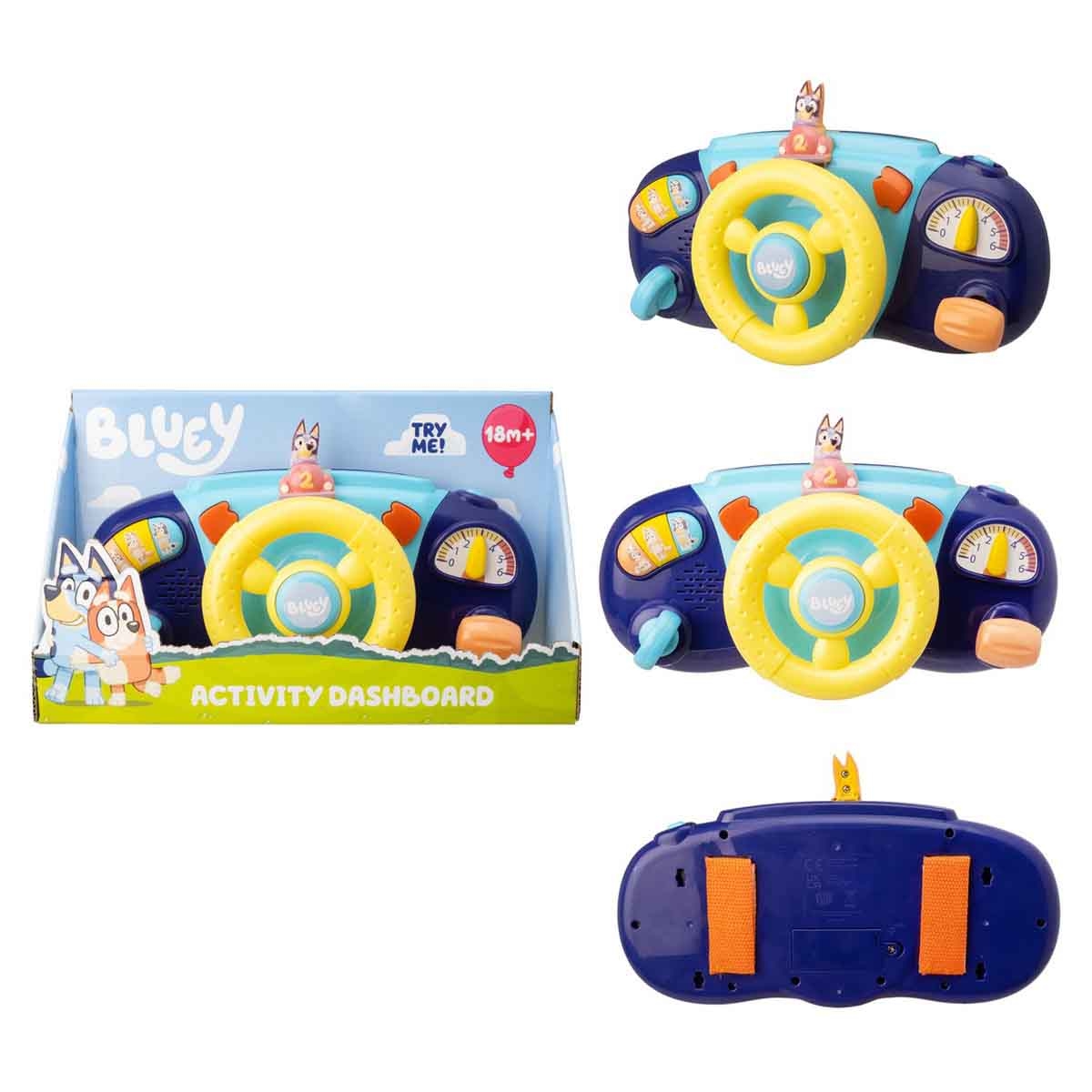Bluey Activity Driver Dashboard Toddler, 0-2 Years