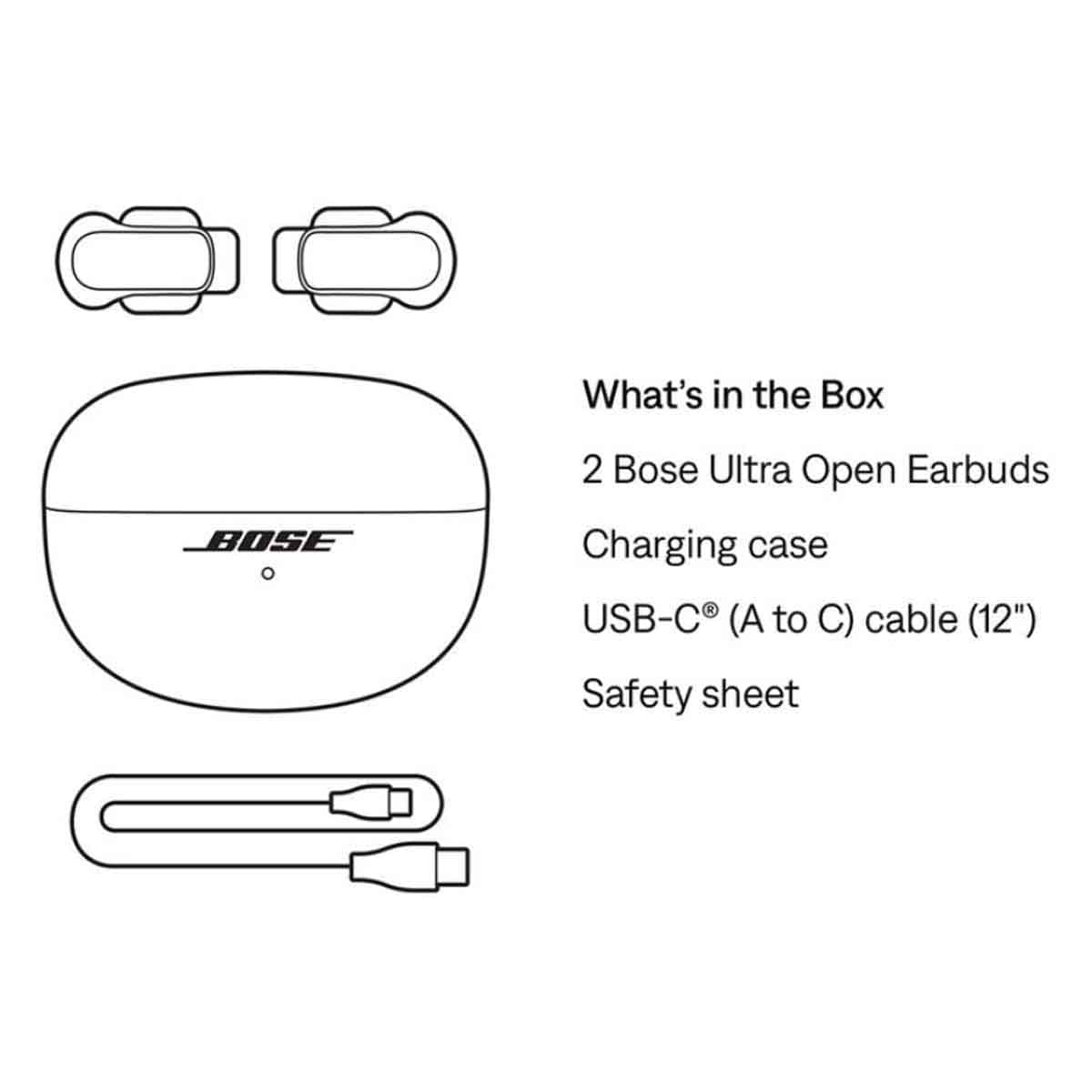 Bose Ultra Open Wireless Earbuds