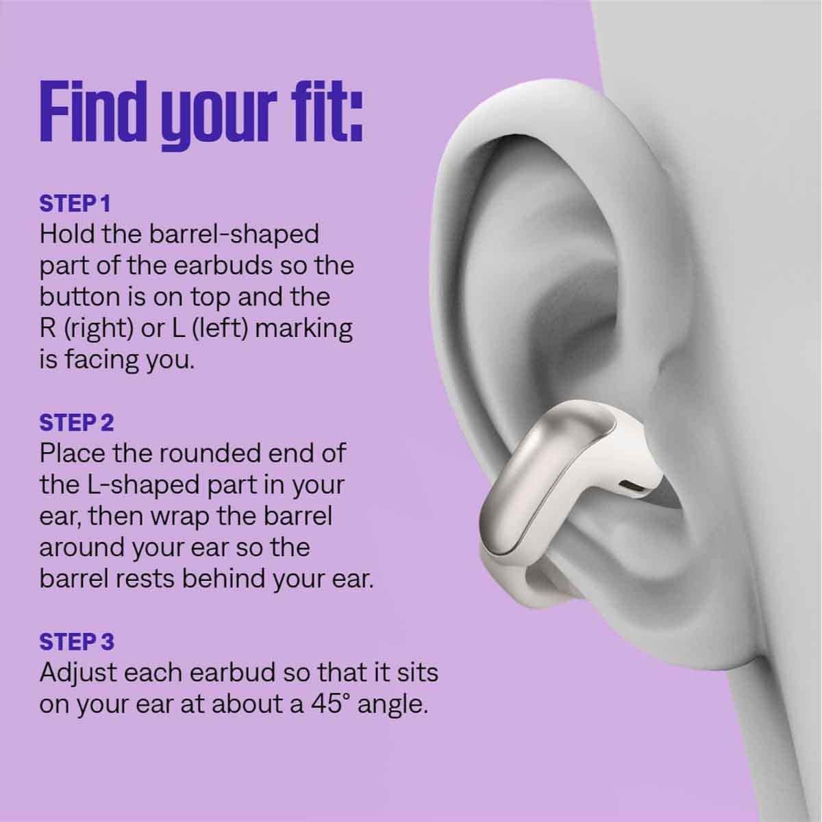 Bose Moonstone Ultra Open Wireless Earbuds