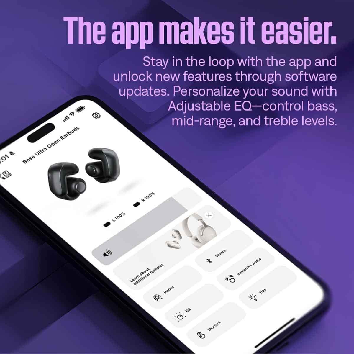 Bose Moonstone Ultra Open Wireless Earbuds