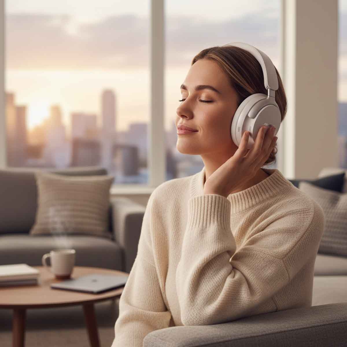 بوز كوايت كومفورت ألترا سماعات رأس لاسلكية بخاصية إلغاء الضوضاء باللون الأسود