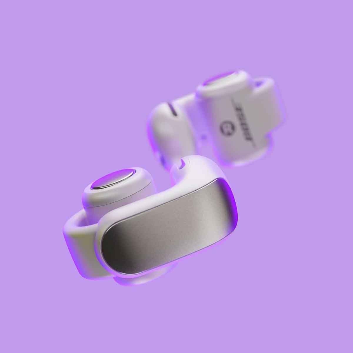 بوز ألترا أوبن سماعات أذن لاسلكية مفتوحة باللون الأسود