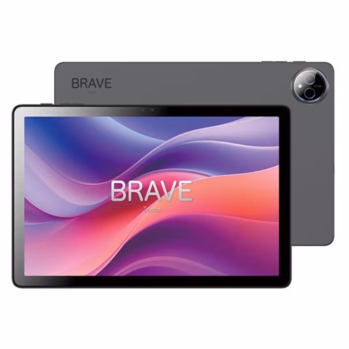 Brave Tab T4 Lite Wi-Fi Android Tablet (4GB + 128GB), KSA Version - Grey