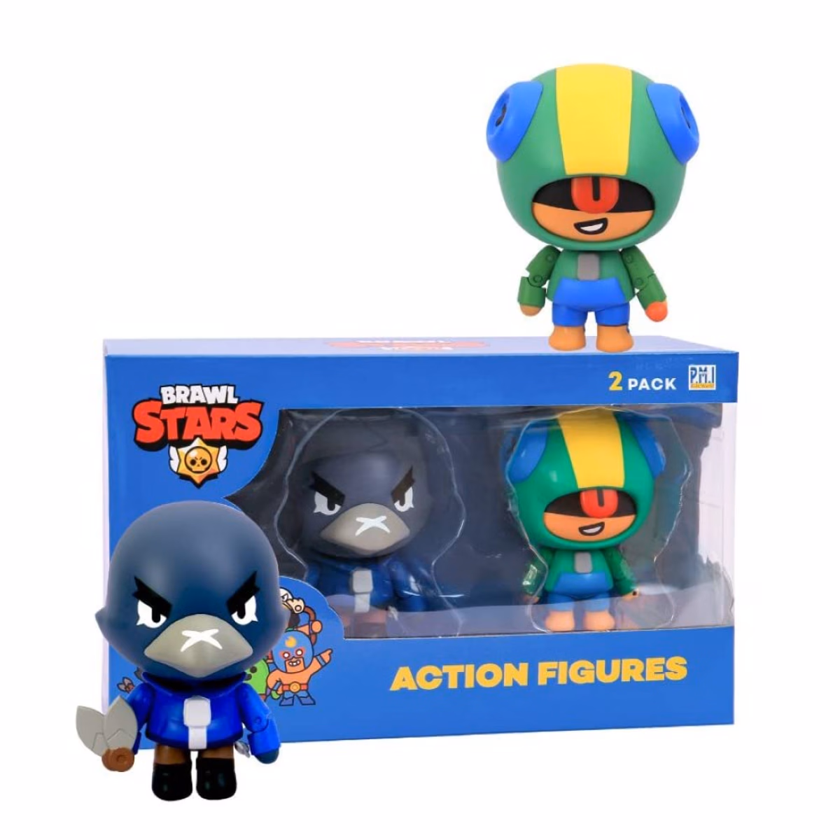 Brawl Stars 4.5" Window Box Assorted Action Figure Boys, 3-4 Years