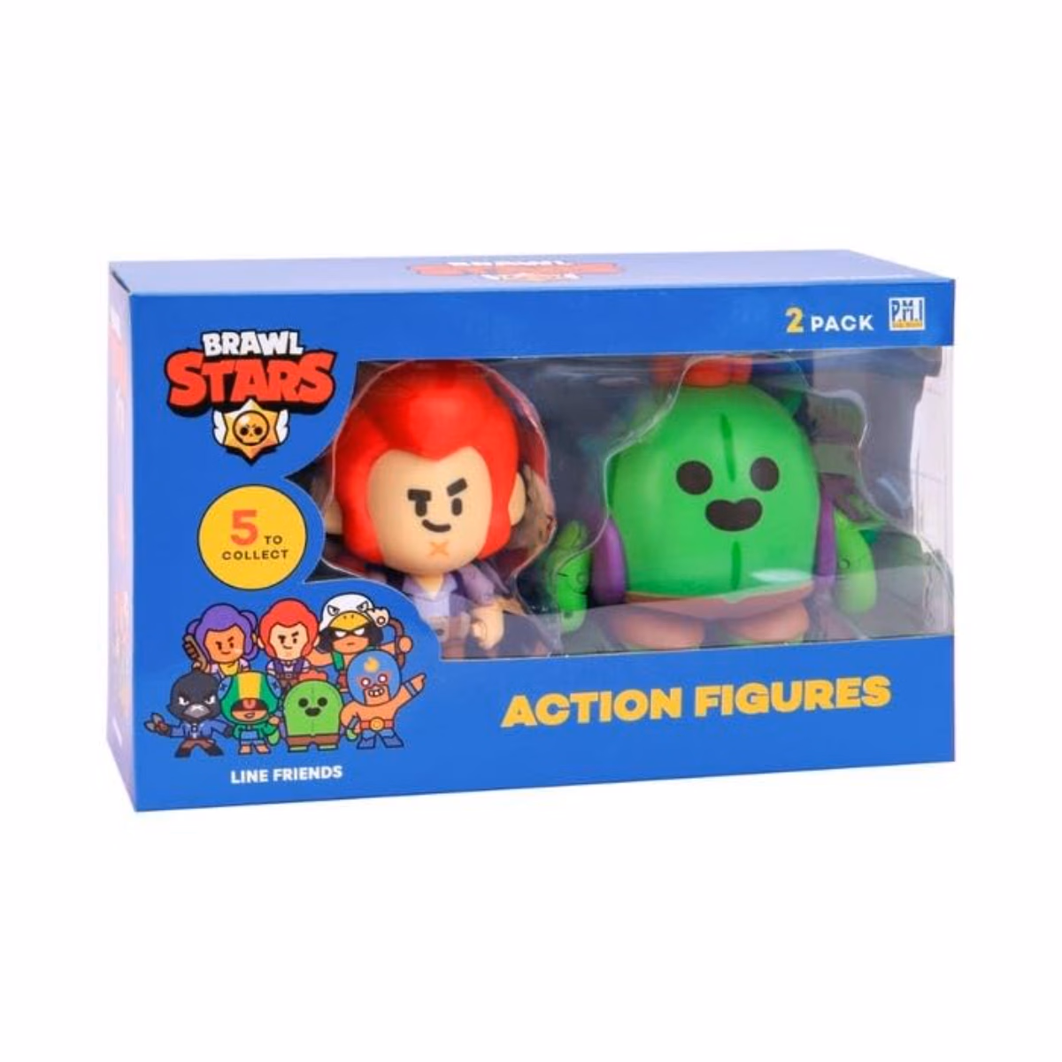 Brawl Stars 4.5" Window Box Assorted Action Figure Boys, 3-4 Years