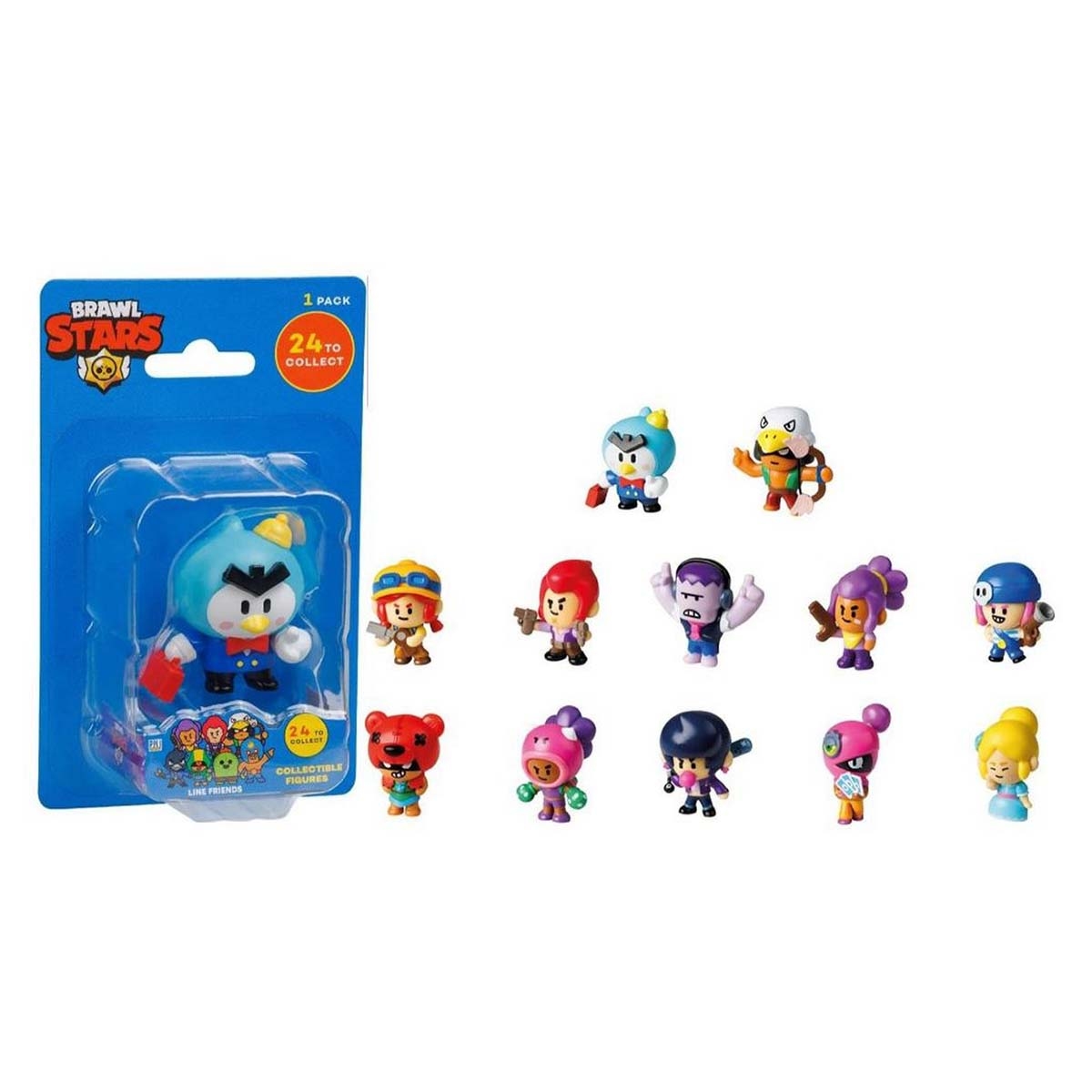 Brawl Stars Blister Assorted Action Figure Unisex, 3-4 Years