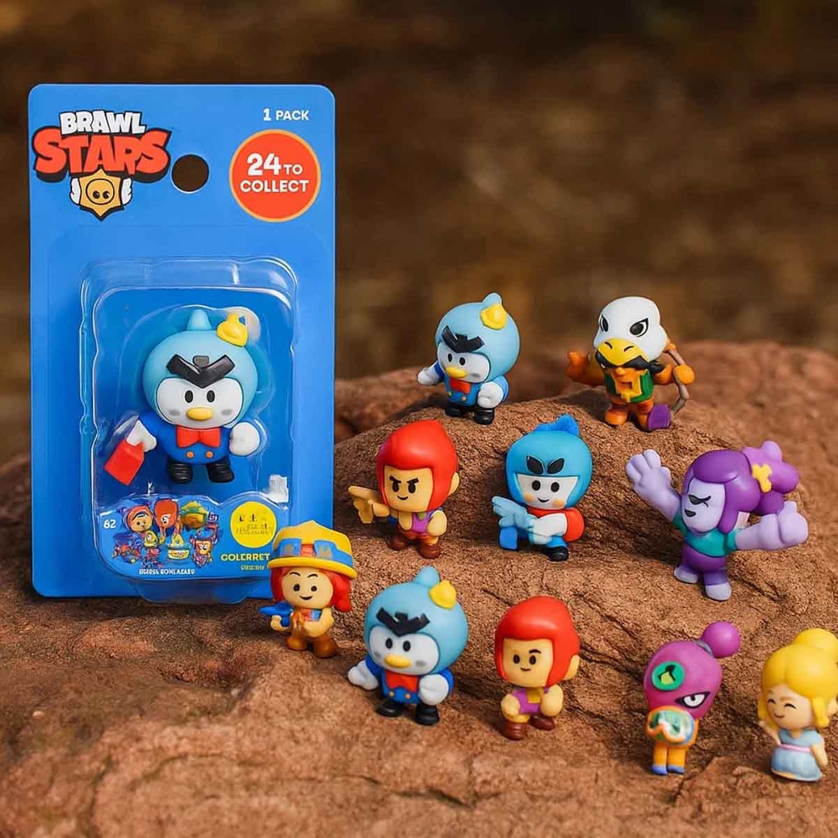 Brawl Stars Blister Assorted Action Figure Unisex, 3-4 Years