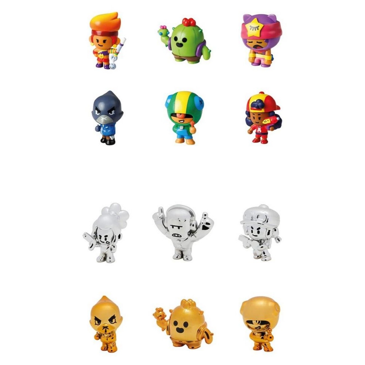 Brawl Stars Blister Assorted Action Figure Unisex, 3-4 Years