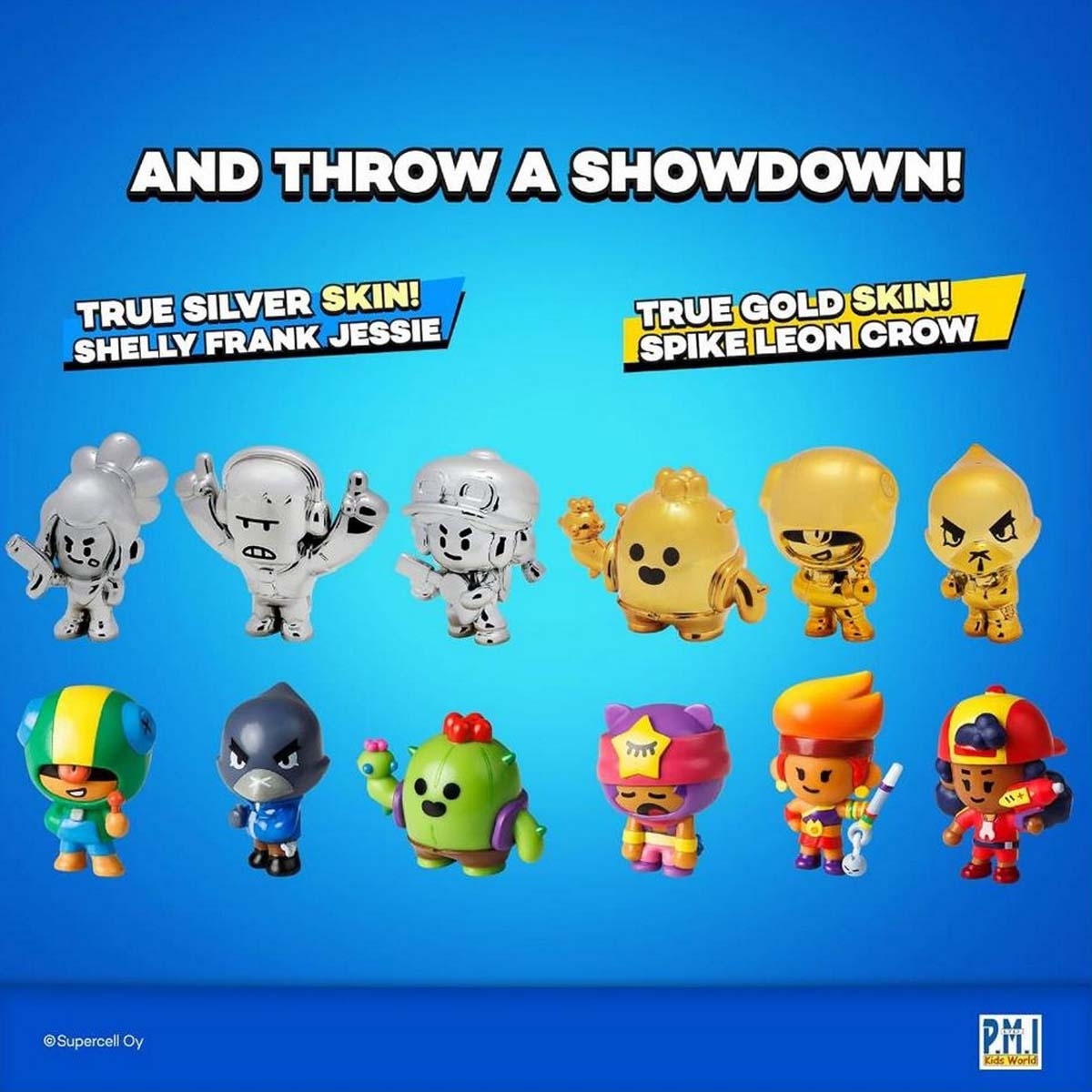 Brawl Stars Blister Assorted Action Figure Unisex, 3-4 Years