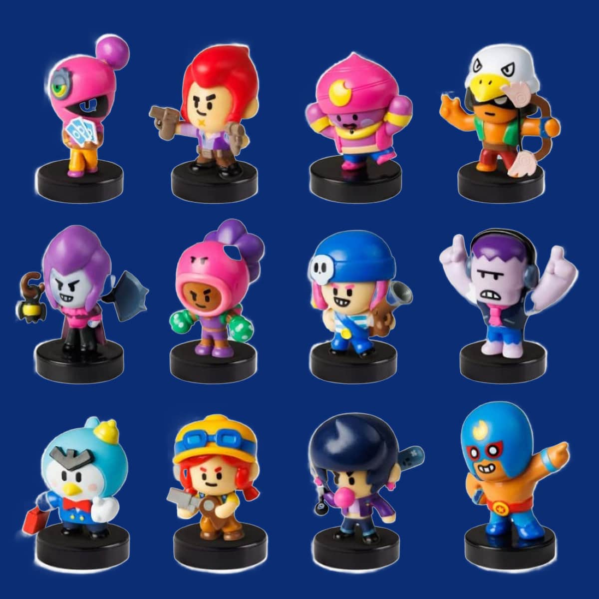 Brawl Stars (S1) Deluxe Box Stampers Boys, 3-4 Years, Pack of 12