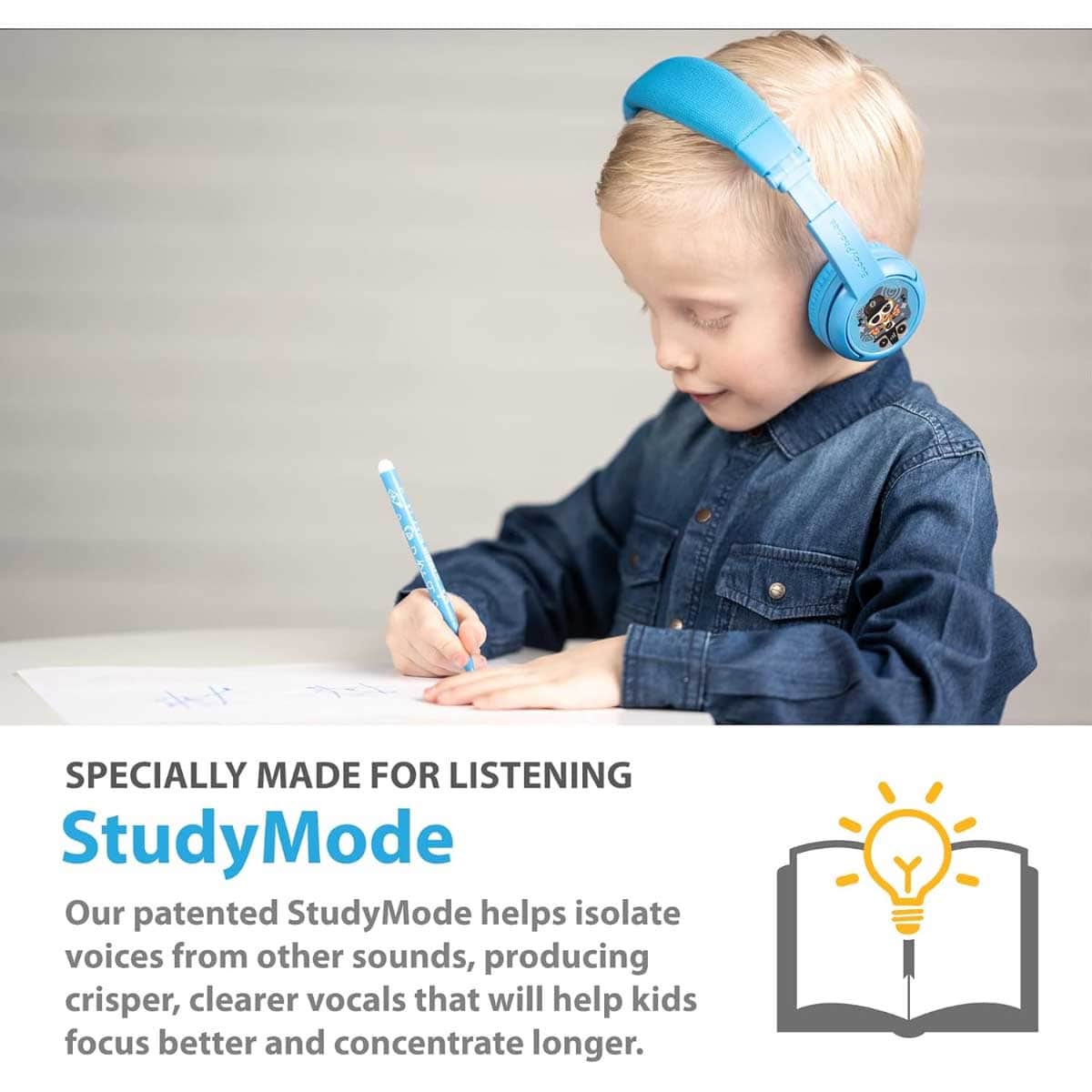 BuddyPhones Play+ Wireless On-Ear Headphones