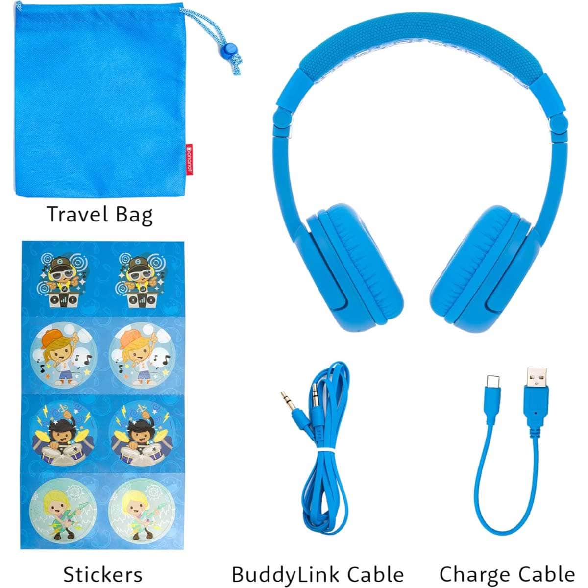 BuddyPhones Play+ Wireless On-Ear Headphones
