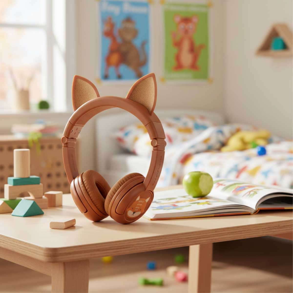 BuddyPhones Fox PlayEars+ Wireless On-Ear Headphones