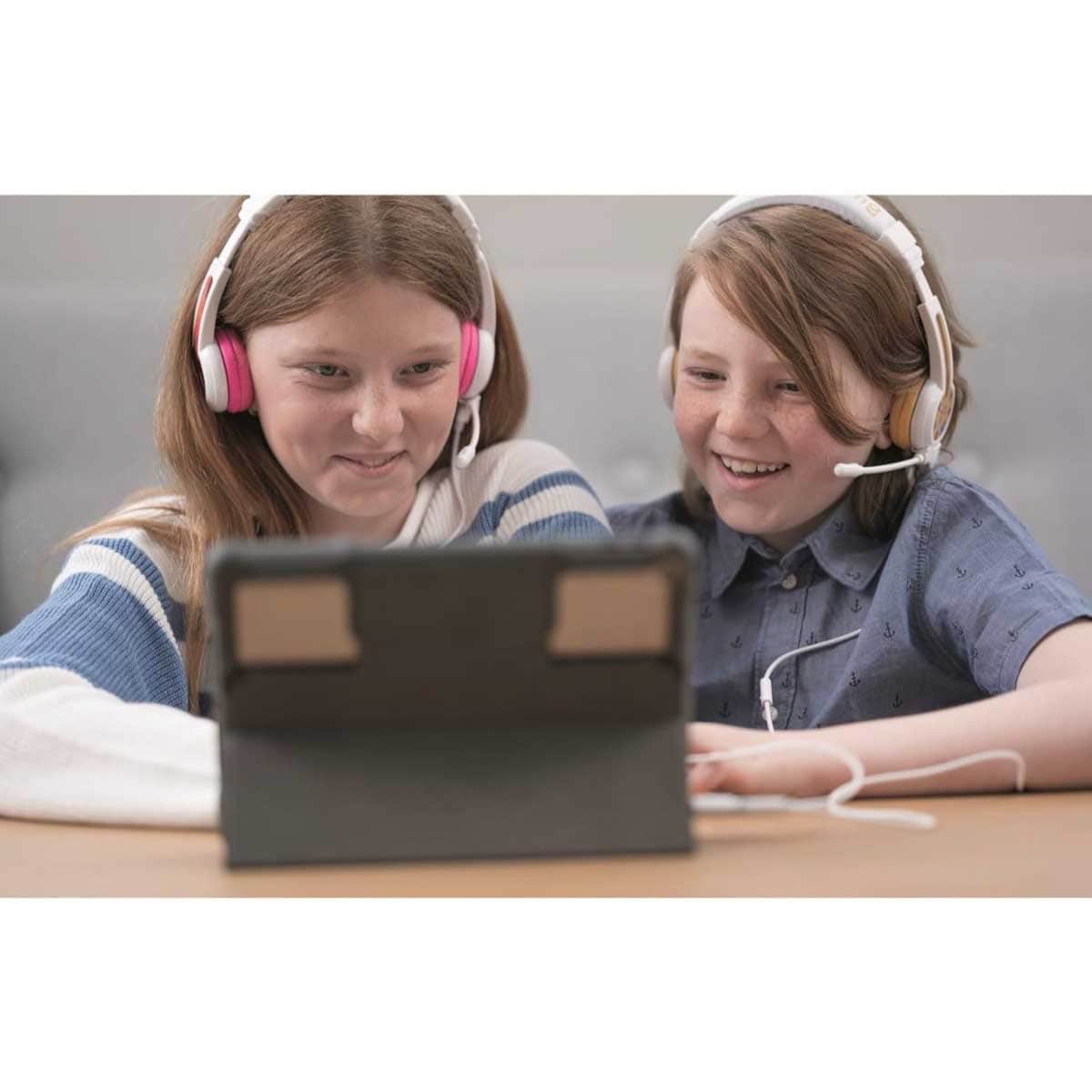 BuddyPhones School+ Wired On-Ear Headphones