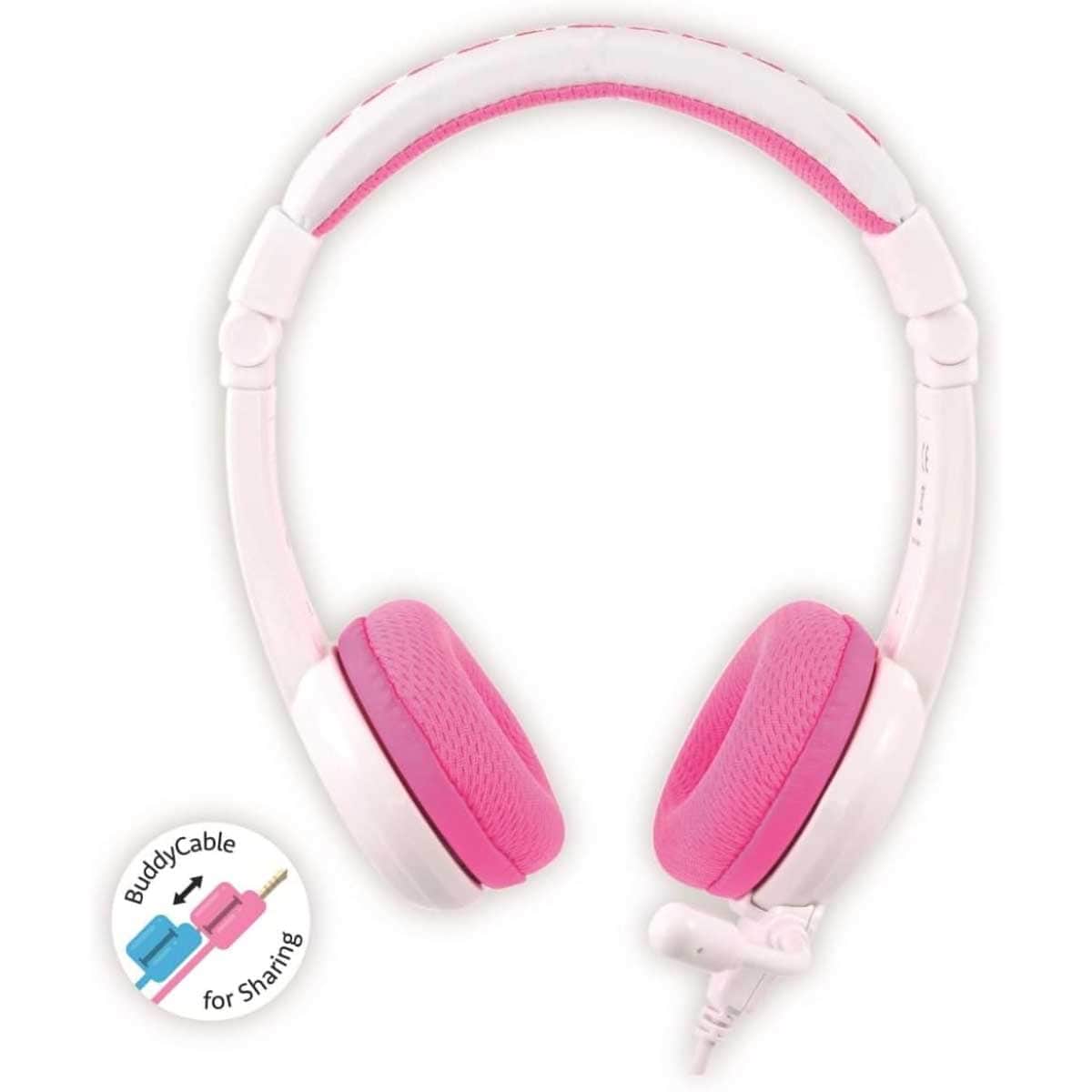BuddyPhones School+ Wired On-Ear Headphones