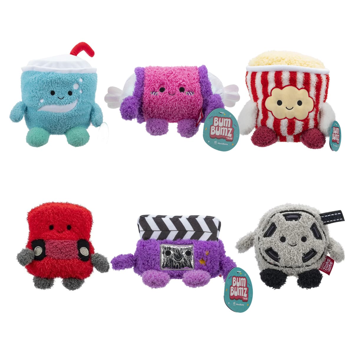 BumBumz 4.5″ MovieBumz Assorted Soft Toy Unisex, 3-4 Years