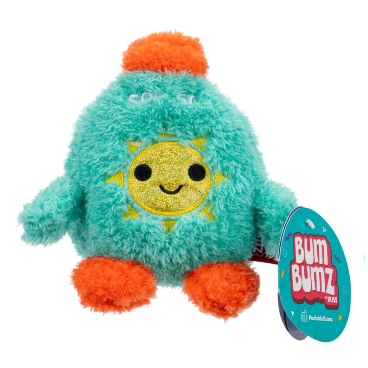 BumBumz 4.5″ PoolsideBumz Assorted Soft Toy Unisex, 3-4 Years