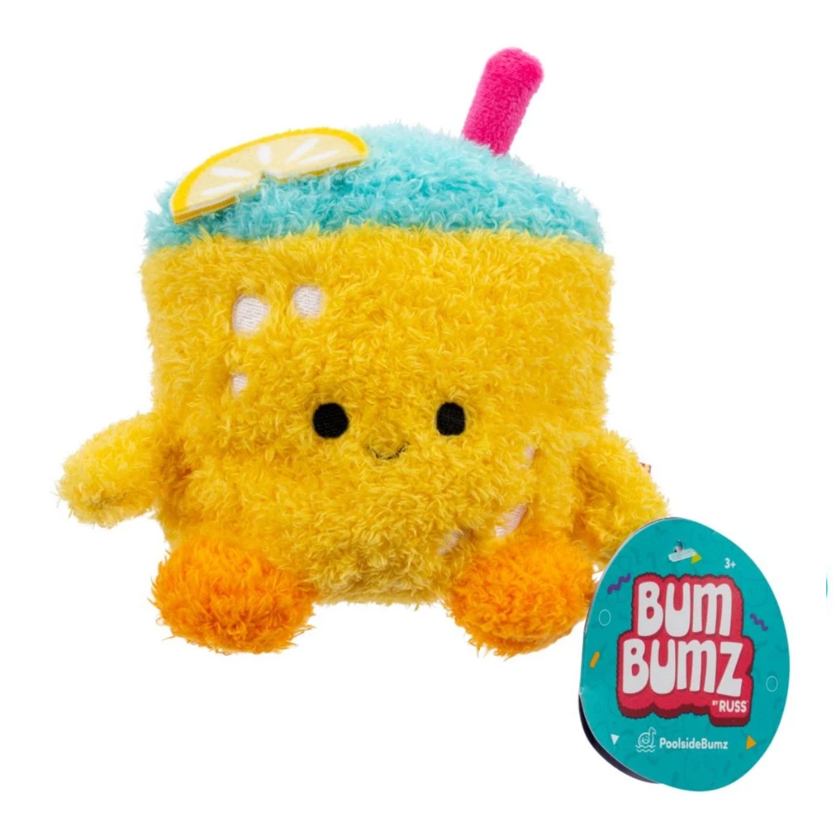 BumBumz 4.5″ PoolsideBumz Assorted Soft Toy Unisex, 3-4 Years