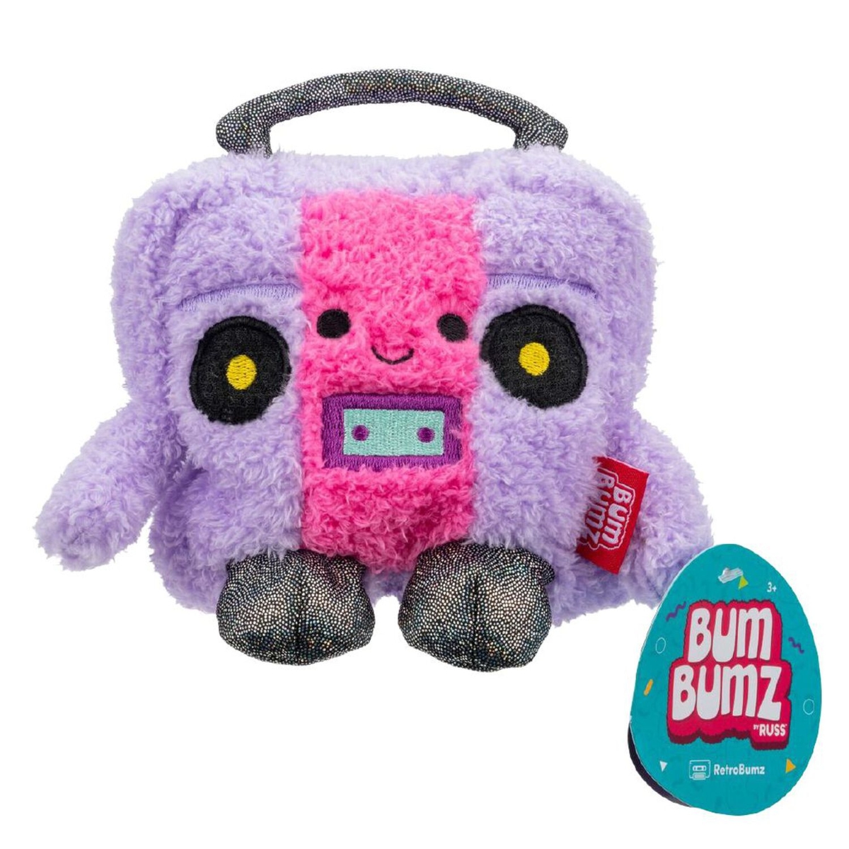 BumBumz 4.5″ RetroBumz Series 2 Assorted Soft Toy Unisex, 3-4 Years