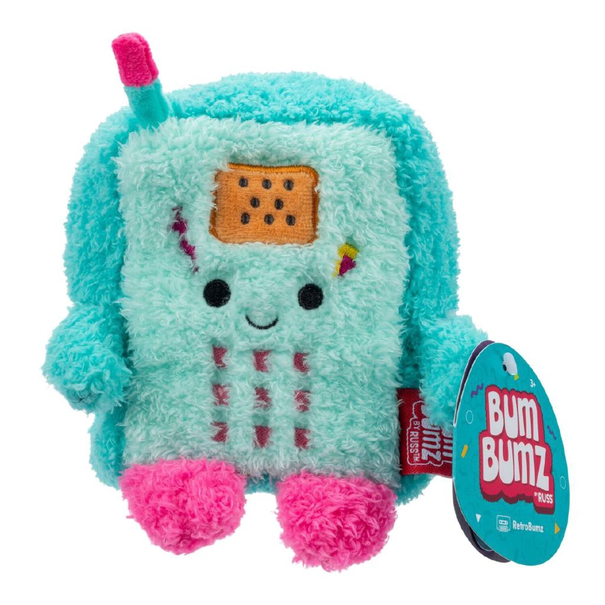 BumBumz 4.5″ RetroBumz Series 2 Assorted Soft Toy Unisex, 3-4 Years