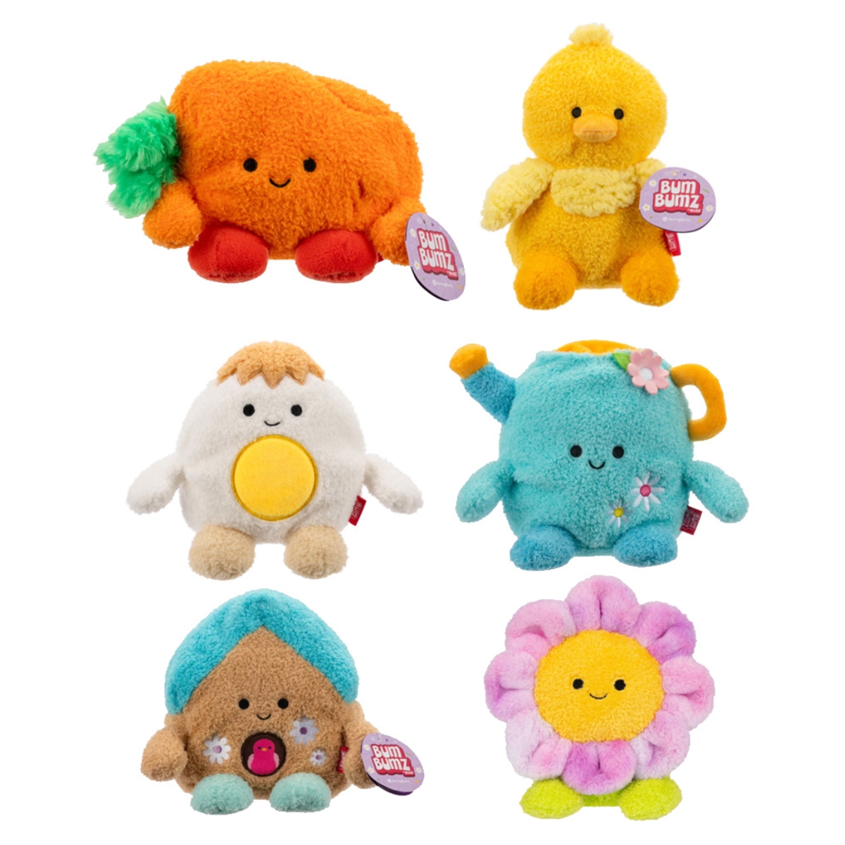 BumBumz 4.5″ SpringBumz Assorted Soft Toy Unisex, 3-4 Years