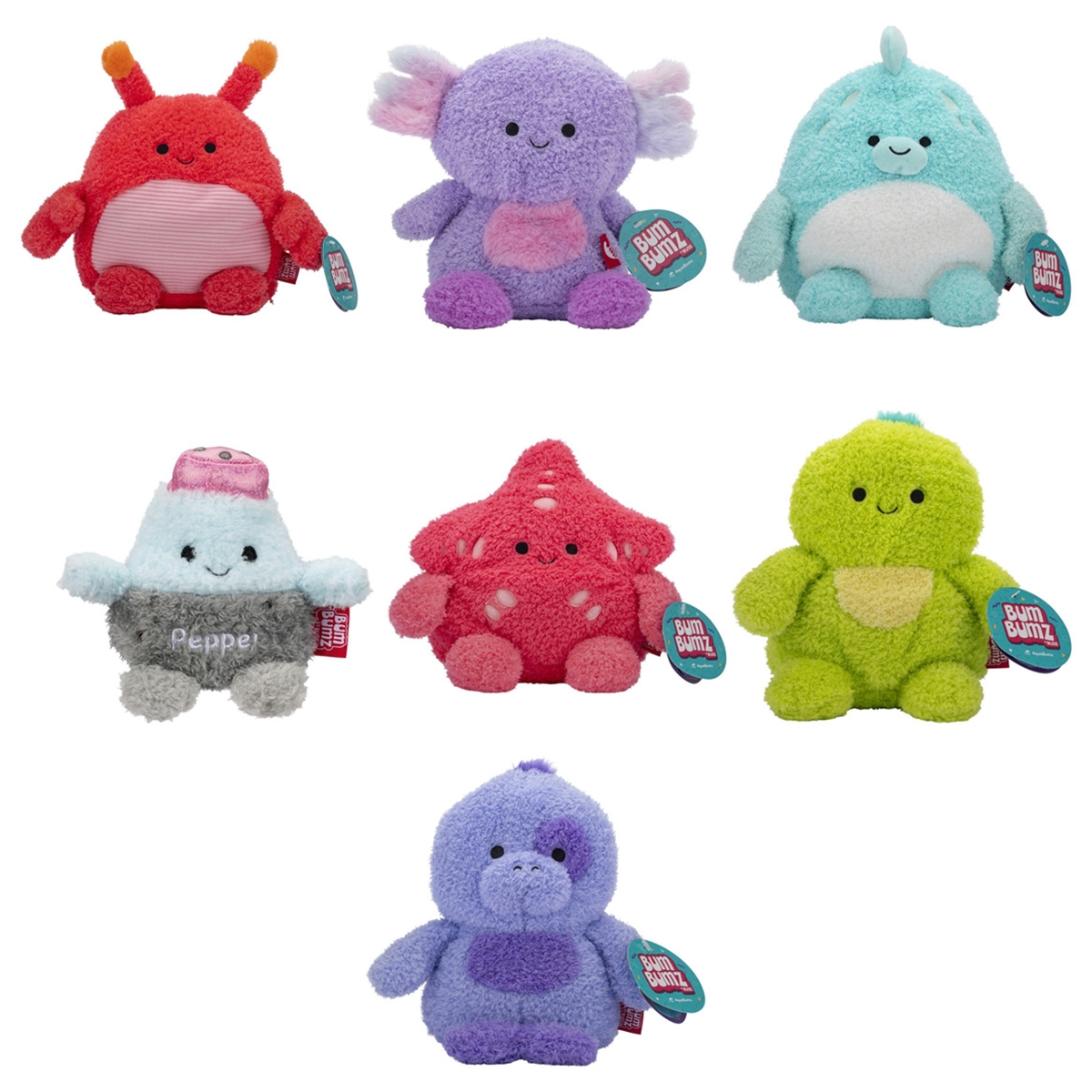 BumBumz 7.5″ AquaBumz Assorted Soft Toy Unisex, 3-4 Years