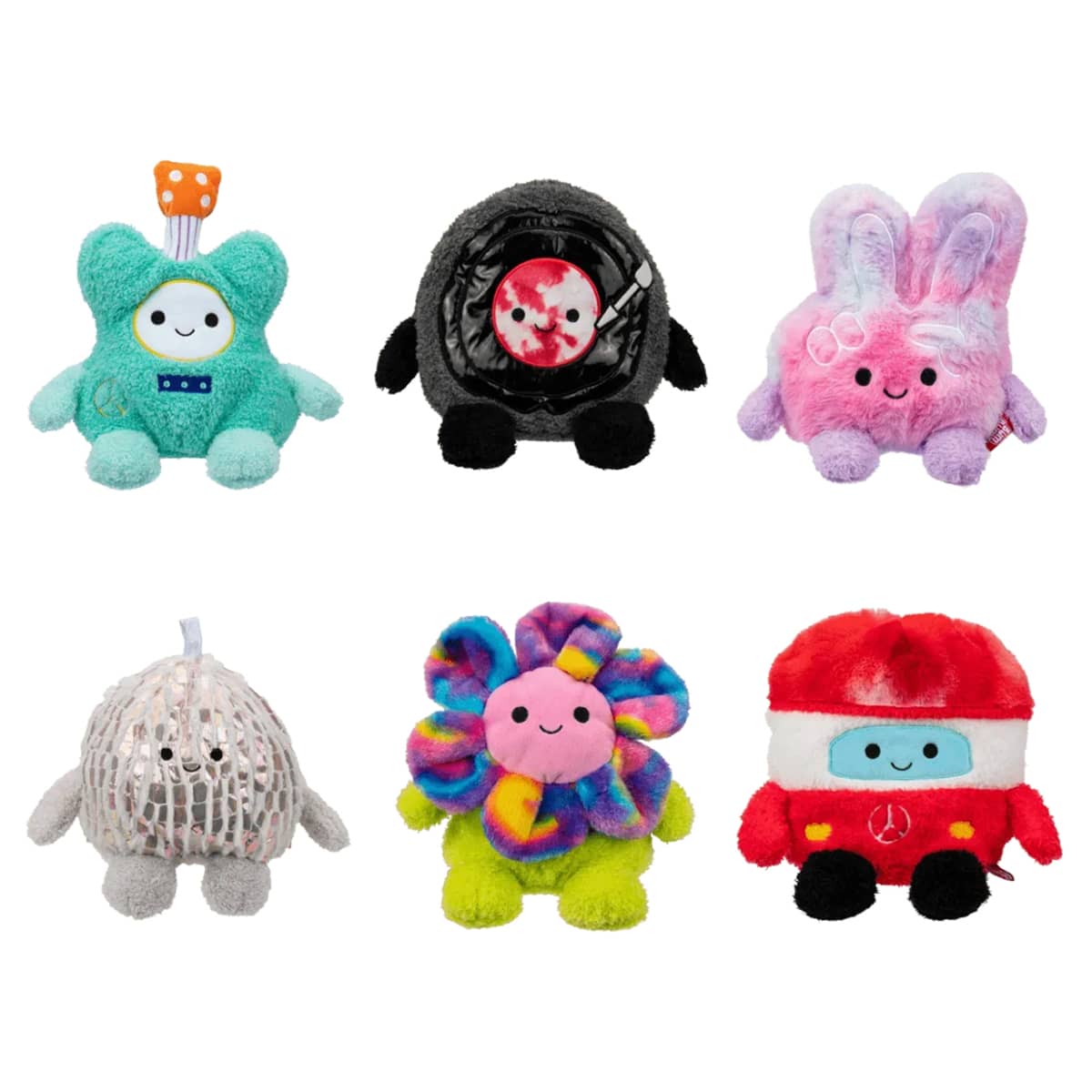 Bumbumz 7.5″ Groovy Bumz Assorted Collectible Plush Toy Unisex, 3-4 Years