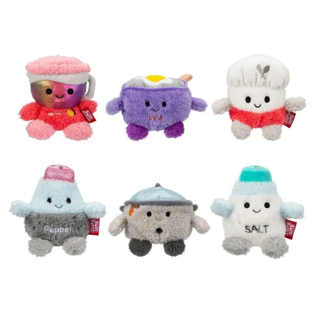 Bumbumz 7.5″ Kitchen Bumz Assorted Collectible Plush Toy Unisex, 3-4 Years