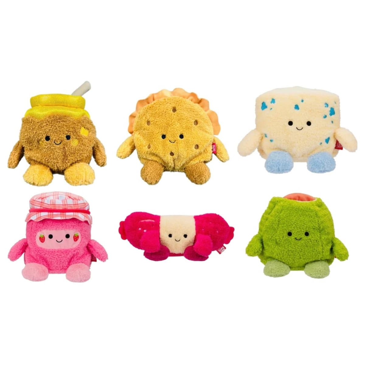 Bumbumz 7.5″ Picnic Bumz Assorted Collectible Plush Toy Unisex, 3-4 Years