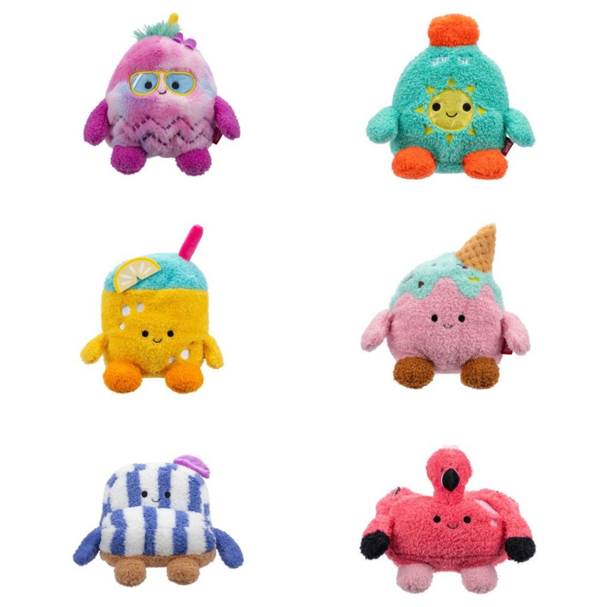 BumBumz 7.5″ PoolsideBumz Assorted Soft Toy Unisex, 3-4 Years