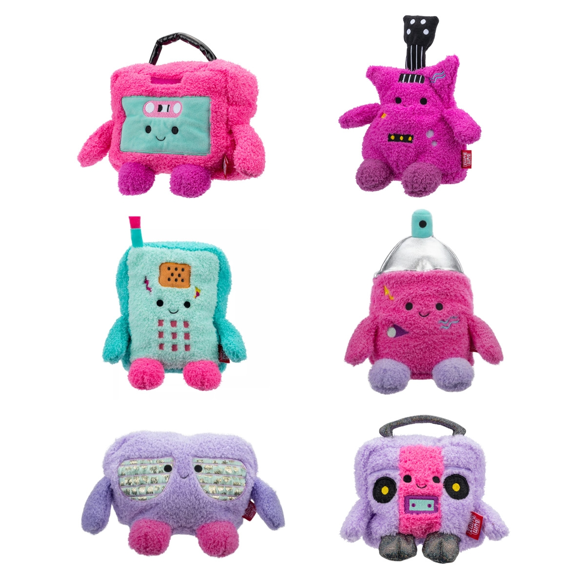 BumBumz 7.5″ RetroBumz Series 2 Assorted Soft Toy Unisex, 3-4 Years