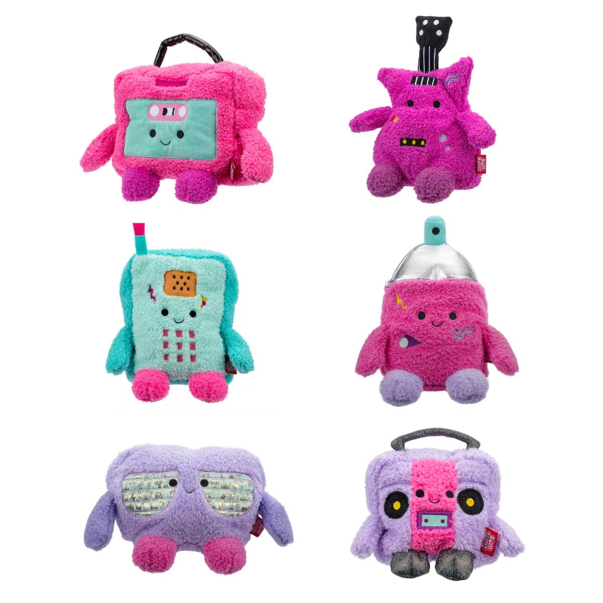 BumBumz 7.5″ RetroBumz Series 2 Assorted Soft Toy Unisex, 3-4 Years