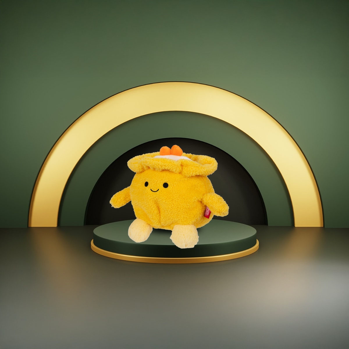 Bumbumz 7.5″ Takeout Bumz Assorted Collectible Plush Toy Unisex, 3-4 Years