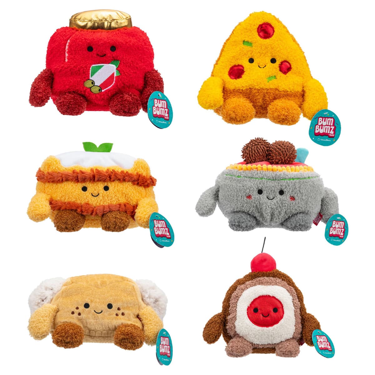 BumBumz 7.5″ TakeoutBumz Series 2 Assorted Soft Toy Unisex, 3-4 Years