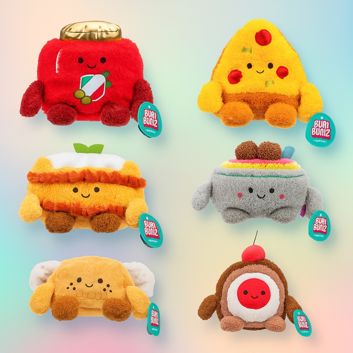 BumBumz 4.5″ TakeoutBumz Series 2 Assorted Soft Toy Unisex, 3-4 Years