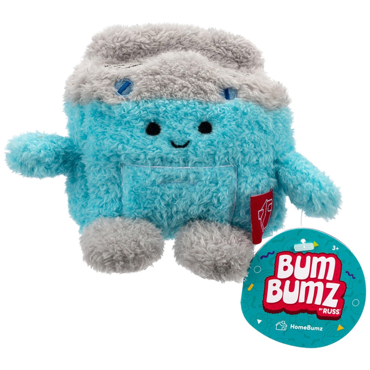 Bumbumz Assorted 4.5" Home Bumz Plush Toy Unisex, 3-4 Years