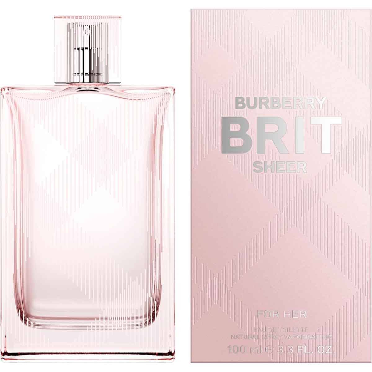 Burberry Brit Sheer Eau De Toilette 100 ml for Women