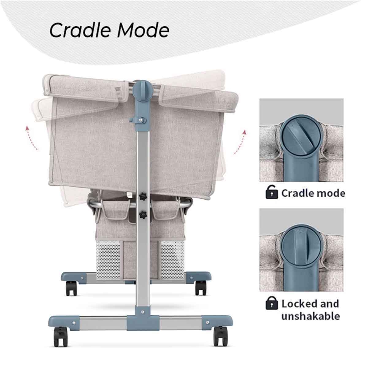 تكنم سرير أطفال خشبي بتصميم أوروبي