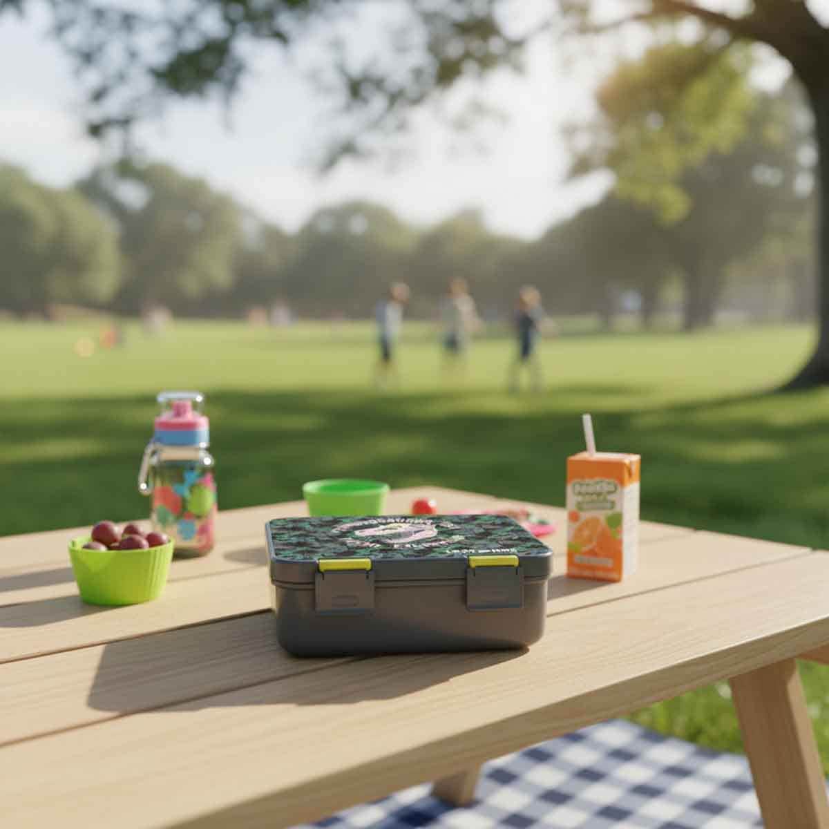 Eazy Kids Bento Lunch Box with 4/6 Compartments