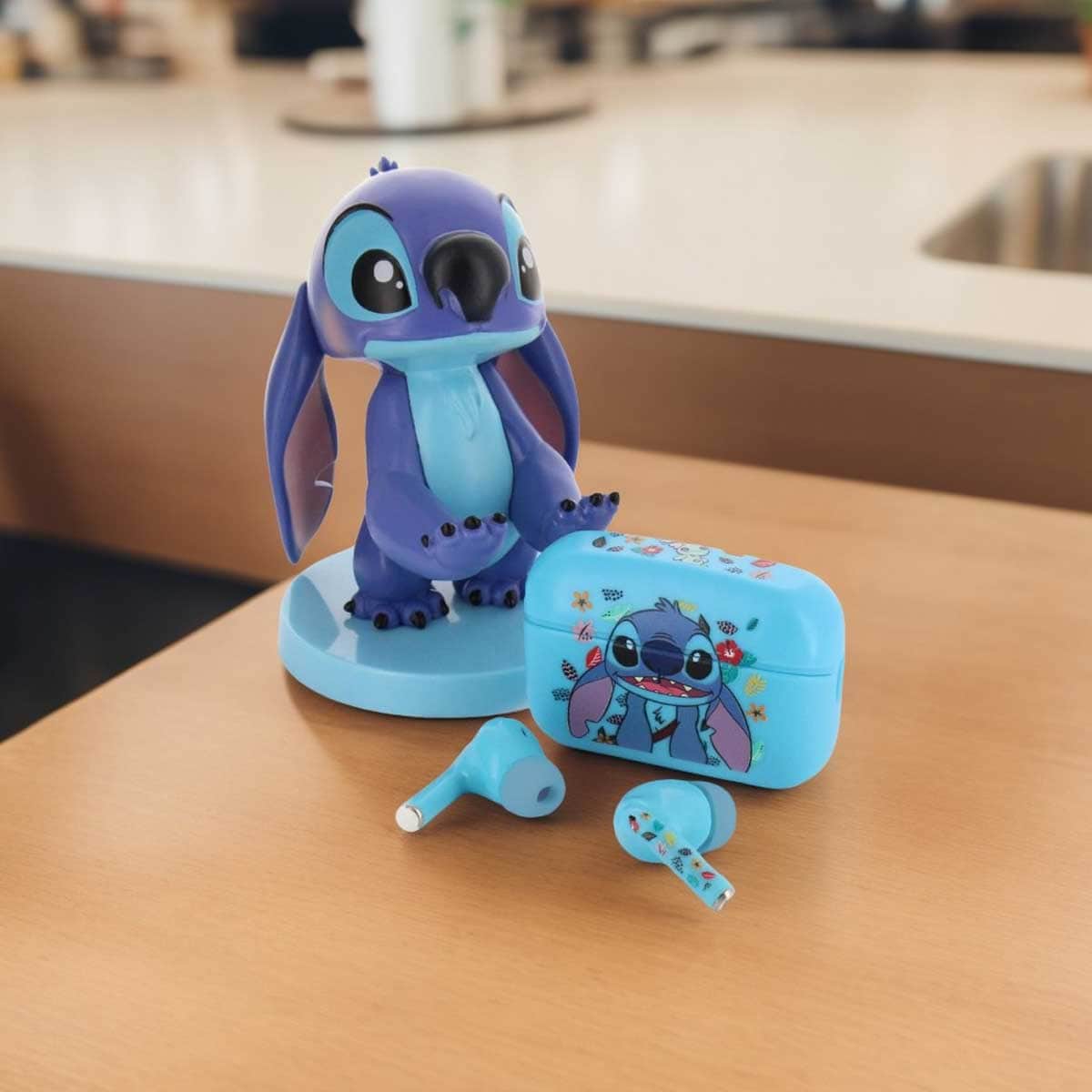 Cable Guys Disney Lilo & Stitch Pro True Wireless Earbuds with Holder Set