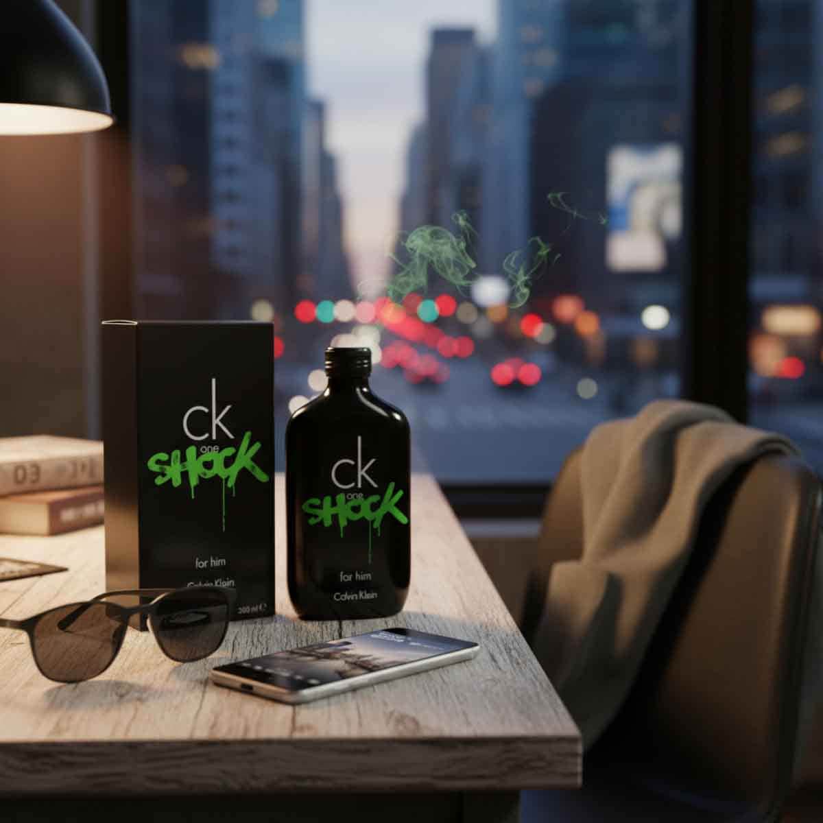 كالفن كلاين ون شوك أو دو تواليت للرجال