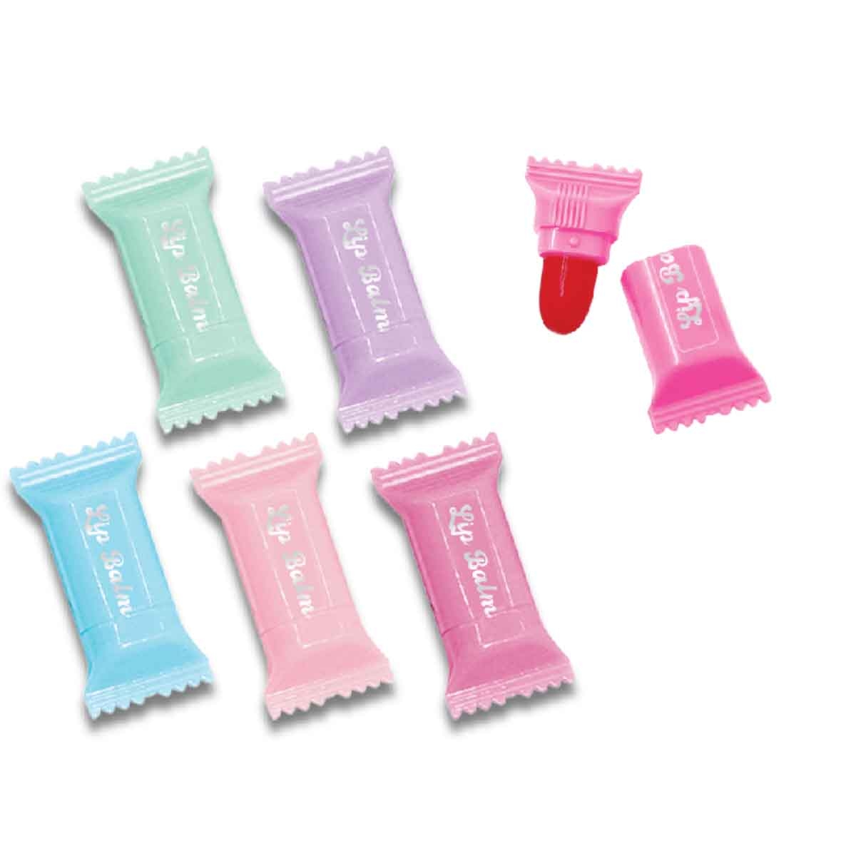 Hot Focus Candy Lips Lip Balm Set Girls, 5-7 Years