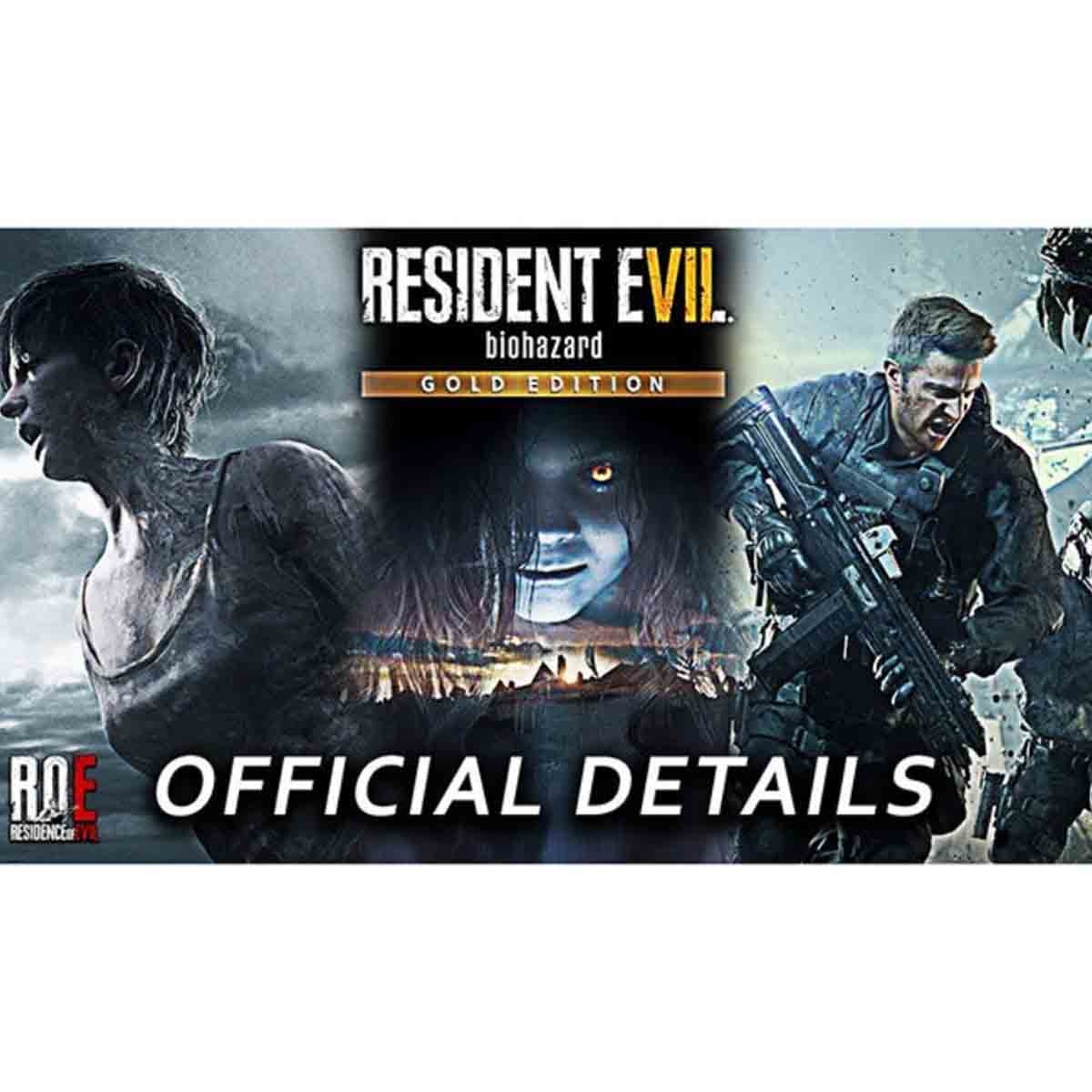 Capcom Resident Evil 7: Biohazard Gold Edition (International Version) Video Game for PlayStation 4