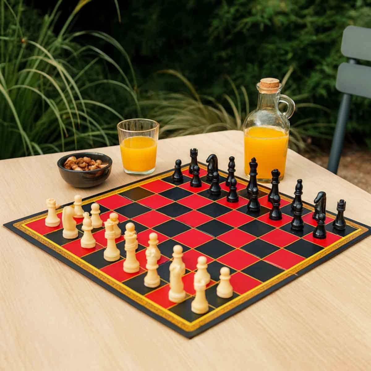 كاردينال كلاسيك لعبة شطرنج وداما كلاسيكية للأولاد والبنات عمر 5-7 سنوات