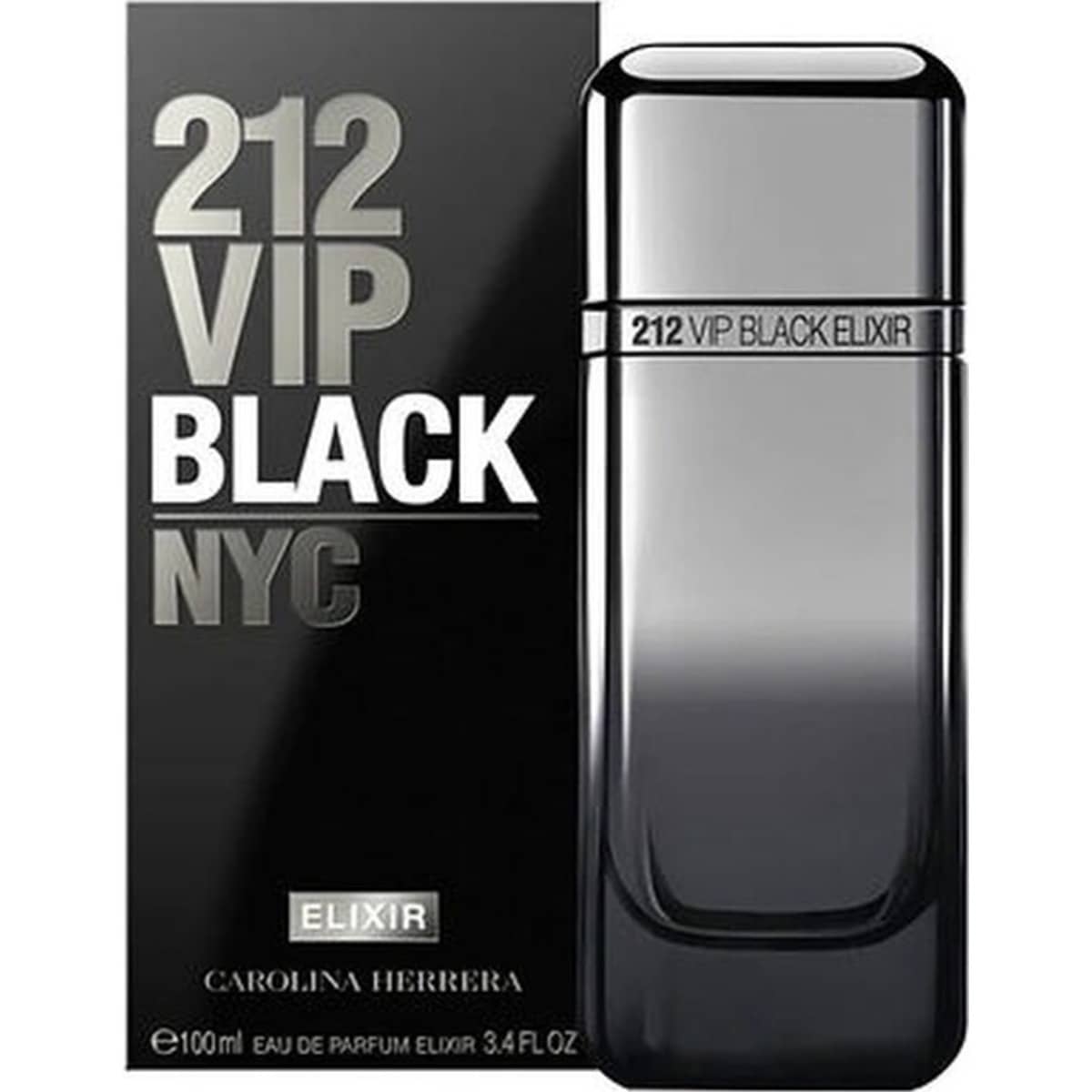 Carolina Herrera 212 Vip Black Elixir Eau De Parfum 100 ml for Men